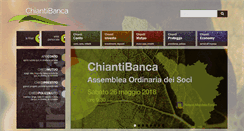 Desktop Screenshot of chiantibanca.it