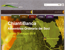 Tablet Screenshot of chiantibanca.it